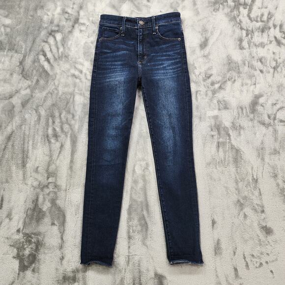 Abercrombie & Fitch Jeans Womens 24/00S Dark Wash Simone High Rise Super Skinny - Picture 1 of 14